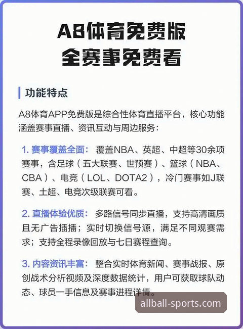 有球体育赛事 如何通过有球体育赛事平台一站式畅享全球顶级联赛?
